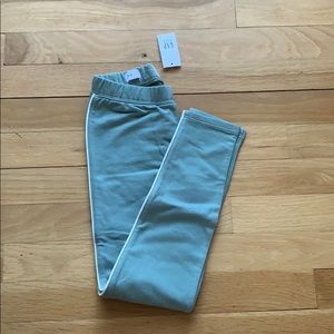 NWT Gap girls pants green 6-7 Small